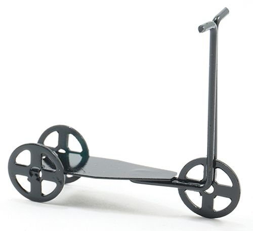 Dollhouse miniature SCOOTER, BLACK